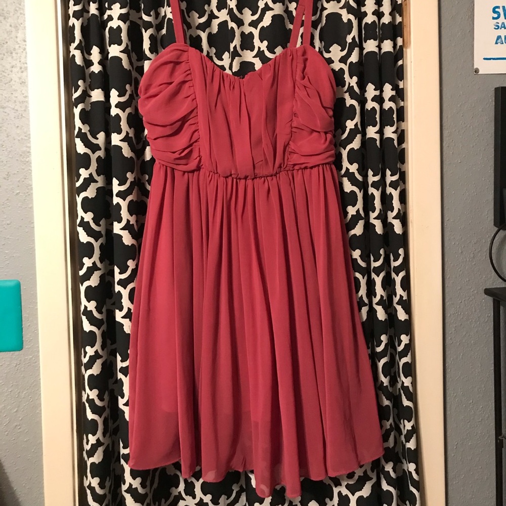 Dusty Pink party dress